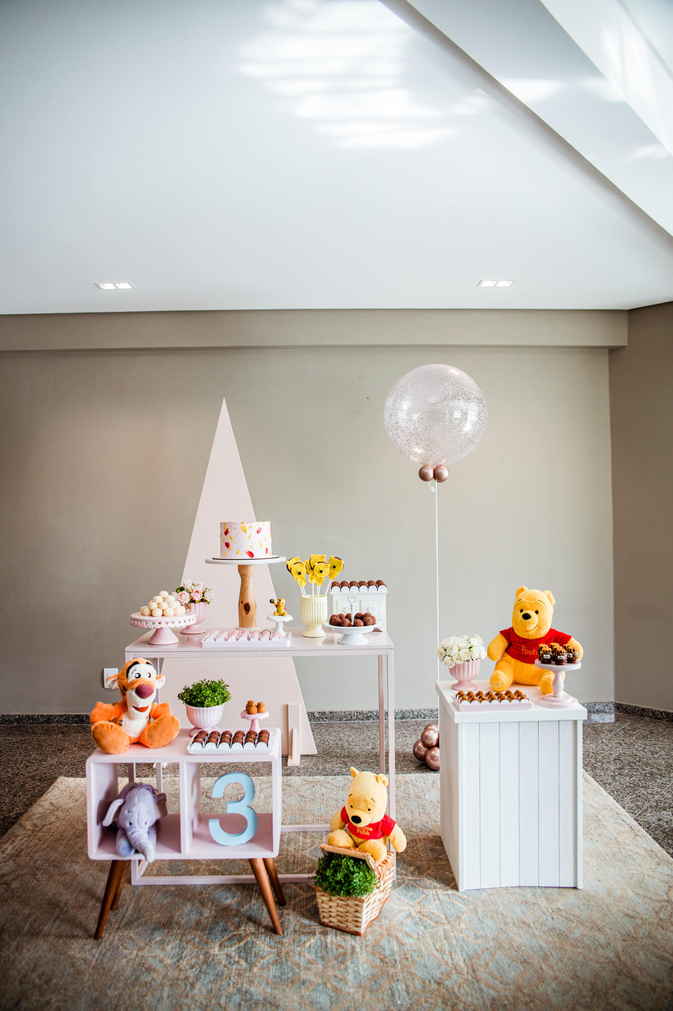 decoração de aniversário infantil ursinho pooh