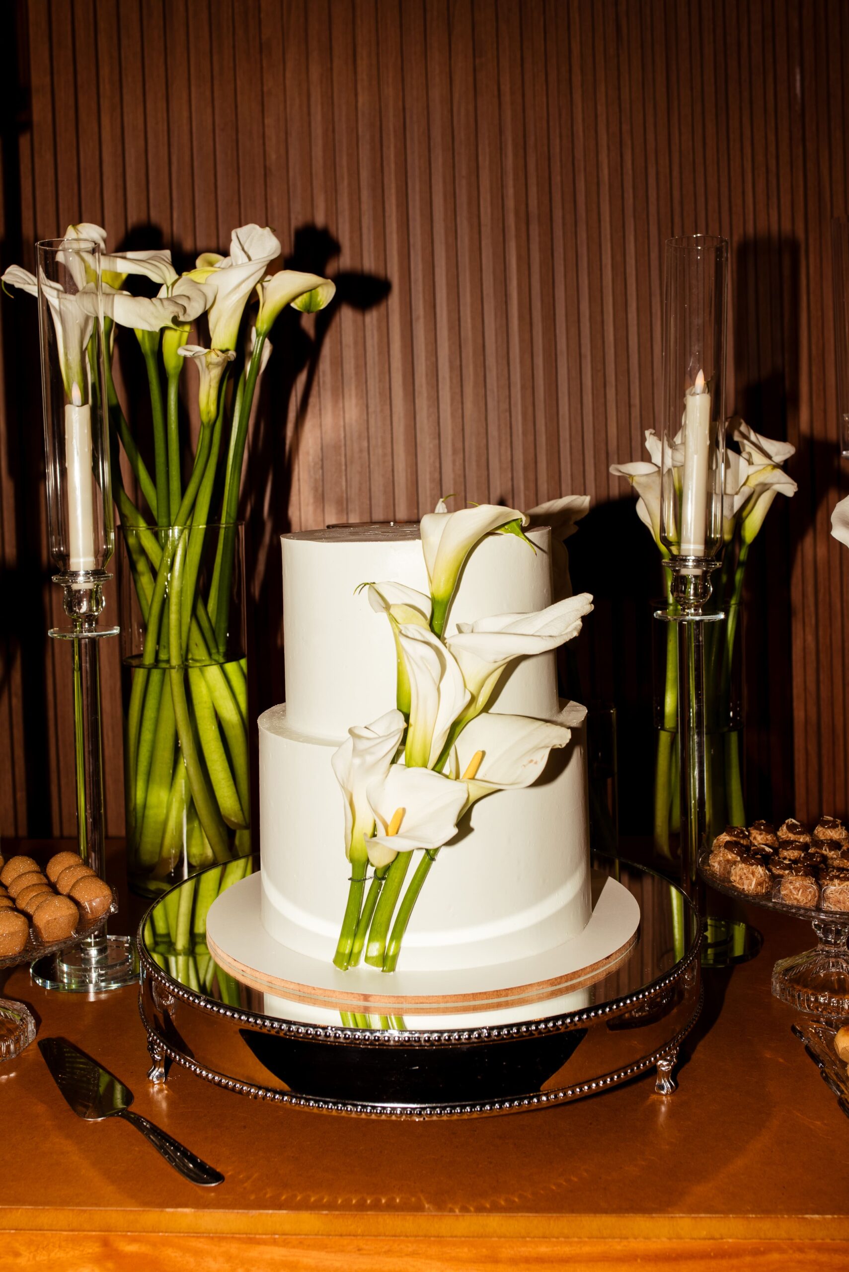 bolo de casamento copo de leite